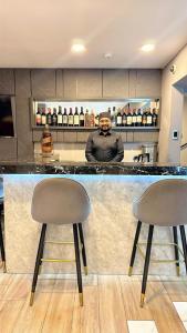 Posezení v ubytování Serenzza Hotel