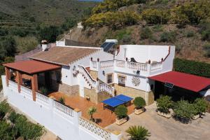 an aerial view of a house at Villa Alabarce Nerja by Spain Sun Rentals in Nerja