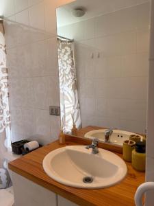 Koupelna v ubytování Nice and comfortable apartment in Pucon