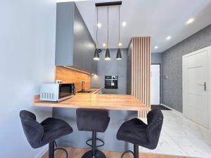 Kuchyňa alebo kuchynka v ubytovaní ApartmentPrestige Central Station
