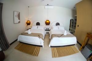 Cama o camas de una habitación en Sélanna