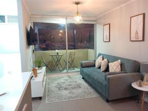 Posezení v ubytování Agradable departamento familiar en Los Andes