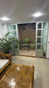 Χώρος καθιστικού στο Hotel Villa María Coworking