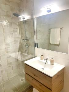 Koupelna v ubytování Toca das Manas