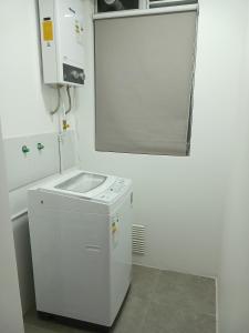 Kuchyň nebo kuchyňský kout v ubytování Agradable departamento familiar en Los Andes