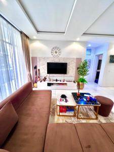 Istumisnurk majutusasutuses An open-plan condo