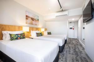 Nightcap at Hotel Victor客房内的一张或多张床位