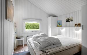 Postel nebo postele na pokoji v ubytování Three-Bedroom Holiday Home In Assens