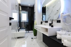 Koupelna v ubytování Rome Elegant Suite