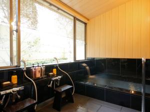 Posezení v ubytování Arima Hot Spring Ryokan Kotori