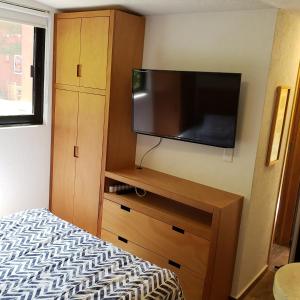 Телевизия и/или развлекателен център в Cactus Loft