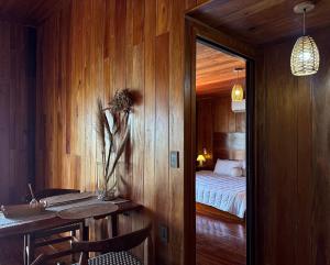 Postel nebo postele na pokoji v ubytování Hotel Cabañas María Isabel, Bacalar