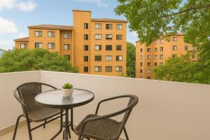Balkón nebo terasa v ubytování Loft moderno en El Poblado con vista y parqueadero Mio Lofts