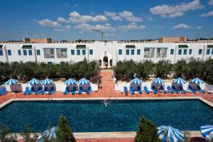 a view of the pool at the resort at Diar Lemdina Hotel in Hammamet