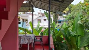Zahrada ubytování Purayilhomestay