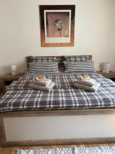 Postel nebo postele na pokoji v ubytování Apartment Dietze