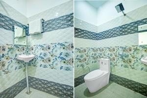 Bilik mandi di Super Hotel O Sector 52 Chandigarh Formerly Hotel Muskan +23 gambar
