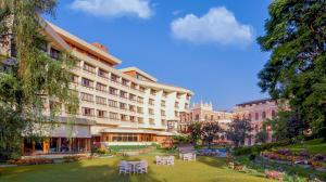 Sodas prie apgyvendinimo įstaigos Hotel Yak & Yeti