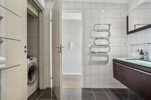 Koupelna v ubytování Fløyen Lux Apartment + 25 fotografií