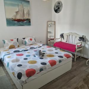 Postel nebo postele na pokoji v ubytování River Apartment + 14 fotografií