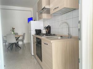 Kuchyň nebo kuchyňský kout v ubytování Astra Solea