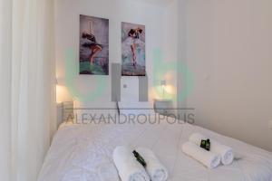 Postel nebo postele na pokoji v ubytování Seventh Sky