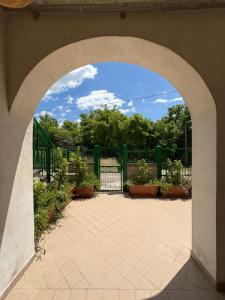 Zahrada ubytování Casa in campagna a Rosciano