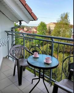 Μπαλκόνι ή βεράντα στο Apartamenty Hexagon 35