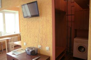TV a/nebo společenská místnost v ubytování Apartament Erfolg 3