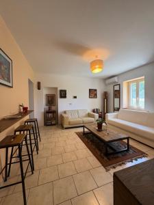 Posezení v ubytování Casa in campagna a Rosciano