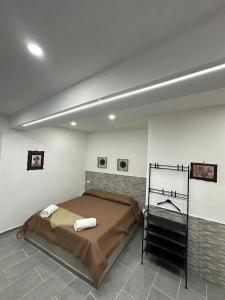 a bedroom with a bed in a room at Luna di Sicilia in Palermo