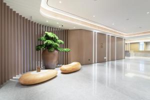 Lobby eller resepsjon på Ji Hotel Guangzhou East Railway Station Tianhe Sports Center