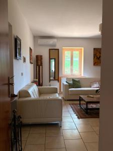 Posezení v ubytování Casa in campagna a Rosciano