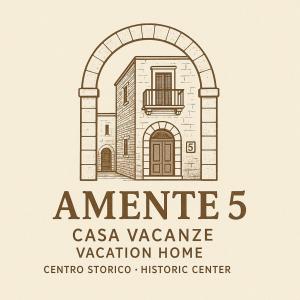 a logo for a casa vacanza vacation home at HH_AMENTE5 in Molfetta