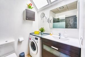 Koupelna v ubytování Apartamento Rose + 20 fotografií