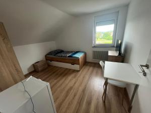 Postel nebo postele na pokoji v ubytování Appartement Viktring