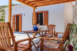 Χώρος καθιστικού στο Astraea Holiday Home