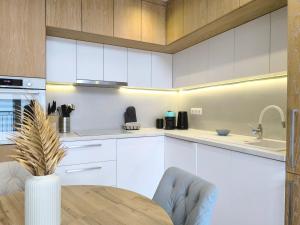 Køkken eller tekøkken på Blackbird Boutique Apartment + 18 billeder