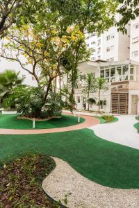 Kebun di luar Central Park Flat Jardins