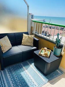 Гостиная зона в La Timonerie - Escapade 33, vue mer et esplanade classé 3 étoiles