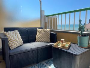 Гостиная зона в La Timonerie - Escapade 33, vue mer et esplanade classé 3 étoiles
