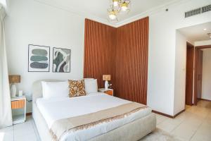 Katil atau katil-katil dalam bilik di EasyGo-Spacious- prime location- Close to Metro