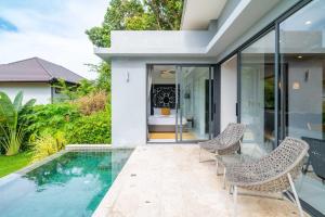 Bassein majutusasutuses Tropical 2br Villa Luna Private Pool In Bophut või selle lähedal