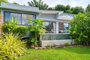 Aed väljaspool majutusasutust Tropical 2br Villa Luna Private Pool In Bophut