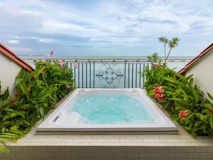 Uma varanda ou terraço em Sofitel Legend Casco Viejo, Panama City