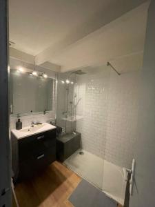 Koupelna v ubytování Studio - Cagnes-sur-mer