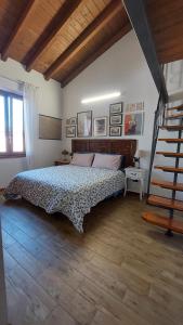 Postel nebo postele na pokoji v ubytování Casa di Chicca