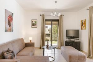 A seating area at Villa Helios