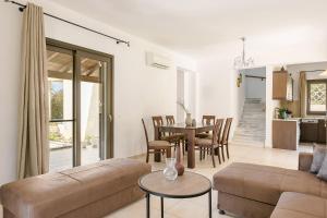 A seating area at Villa Helios