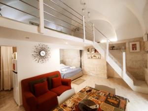 Area soggiorno di Le Bianche Suites Ostuni